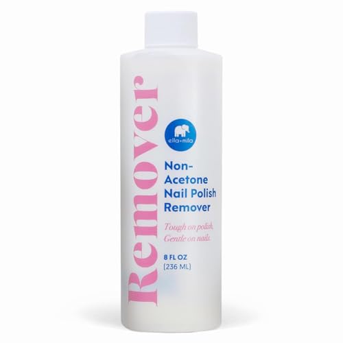 ella+mila Conditioning Nail Polish Remover - Non-Acetone, 8 fl oz Beauty and Personal Care ella+mila Default Title