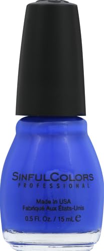 Sinful Colors Professional Nail Polish, Endless Blue, 0.5 fl oz Beauty & Personal Care SinfulColors