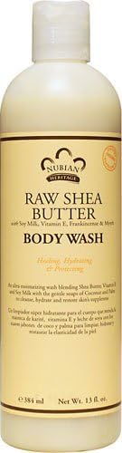 Raw Shea Butter Body Wash 13 Ounces Beauty & Personal Care Nubian Heritage