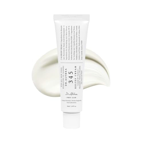 Dr.Althea 345 Relief Cream, Korean Skincare, 1.69 Fl Oz (Ver.2 - Pack of 1) Beauty and Personal Care Dr.Althea Default Title