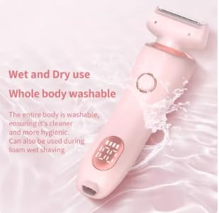 Bikini Trimmer for Women, 3 in 1 Electric Painless Hair Remover IPX7 Body Groomer for Face, Bikini Underarm, Cordless Portable for Travel Beauty and Personal Care Marhynchus