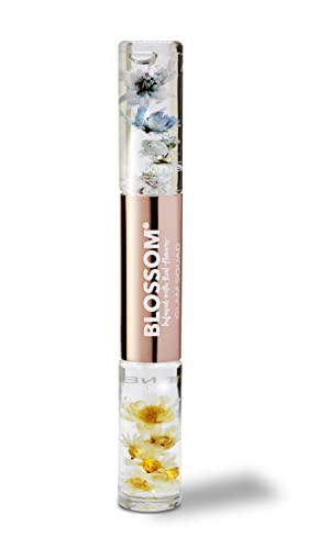 Blossom Lip Gloss & Roll On Perfume for Women, Glam Squad Double Sided Gift Set, Infused with Real Flowers, Bachelorette Gift, Made in USA 0.2oz Beauty & Personal Care Blossom