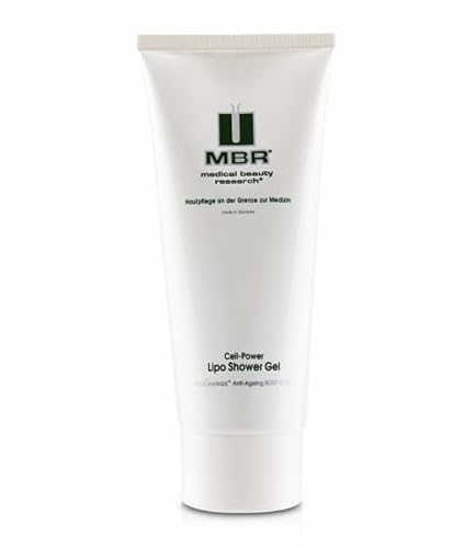 MBR Medical Beauty Research MBR CELL POWER LIPO SHOWER GEL, 6.8 Fl Oz (Pack of 1), Clear Beauty & Personal Care MBR