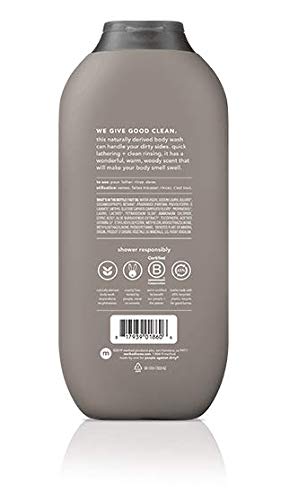 Method Men's - Cedar + Cypress Body Wash 18 Ounce & Cedar + Cyprus Bar Soap - Set of 2 Beauty & Personal Care Method Lights