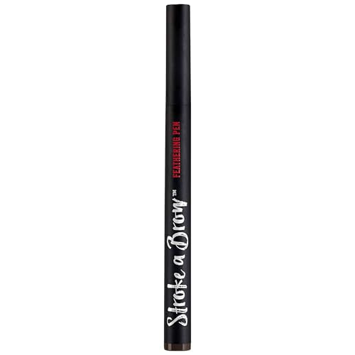 Ardell Stroke a Brow Pencil Feathering Eyebrow Pen - Precise Micro-Tip, Long-Lasting Waterproof Eyebrow Pencil, Precision Tip, Dark Brown, 1 Pack Beauty & Personal Care Ardell