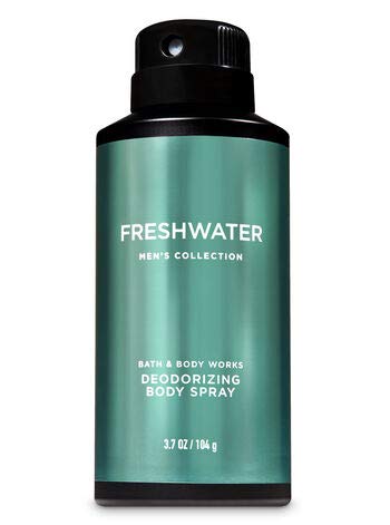 Bath and Body Works - Freshwater - 2-in-1 Hair + Body Wash - Deodorizing Body Spray & Ultra Shea Body Cream - designed just for him! Beauty and Personal Care Bath & Body Works