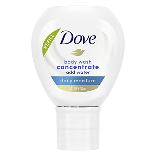 Dove Concentrate Refill For Instantly Soft Skin And Lasting Nourishment Daily Moisture Refill For Use Reusable Bottle 4 Fl Oz Beauty & Personal Care Dove
