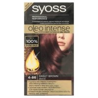 Syoss Oleo Intense Hair Permanent Intensive Oil Color No.4-86 Sweet Brown by Syoss Beauty & Personal Care Syoss