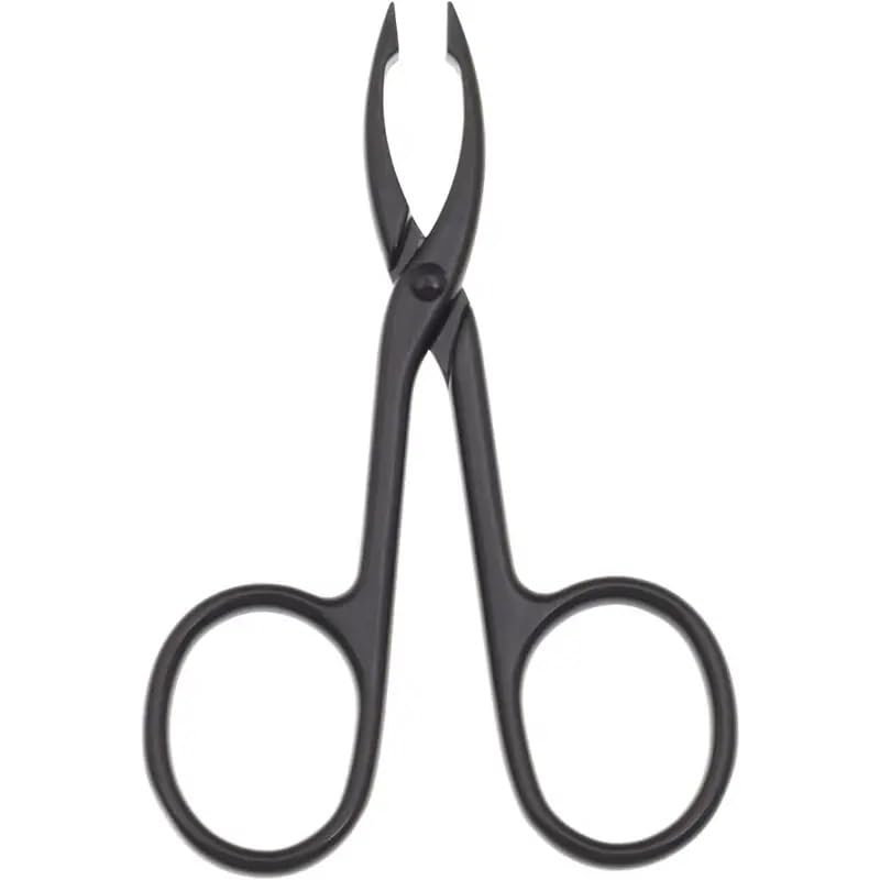 SEDLAV Tweezers Scissor Handle Straight Tip Scissor Shaped Eyebrows Tweezers For Hair Plucker Remover Facial Hair Eyebrows Care Beauty and Personal Care SEDLAV