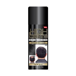 High Beams Color Thickener Temporary Spray-On Hair - Jet Black 2.7 oz (3 pack) Beauty & Personal Care High Beams