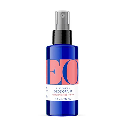EO, Deodorant Spray Natural Rose And Lemon, 4 Fl Oz Beauty and Personal Care EO
