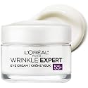 L'Oreal Paris Wrinkle Expert 55+ Anti-Wrinkle Eye Cream with Calcium, Reduce Crow's feet, 0.5 Oz Beauty & Personal Care L'Oreal Paris