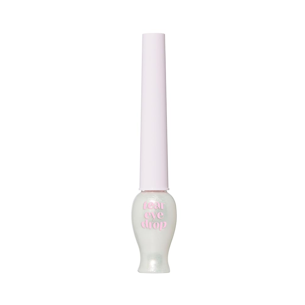 ETUDE Tear Drop Eyeliner, Crystal & Opal Glitter, Smudge-Proof Sparkle, Long-Lasting Formula, All Skin Tone Friendly, Korean Makeup, Beauty, Pure… Beauty & Personal Care ETUDE