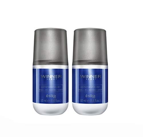 Winner Sport Antiperspirant Roll-On Deodorant by Esika, Pack of 2, 1.7 fl. oz. (50ml) ea. Beauty and Personal Care Esika L'Bel