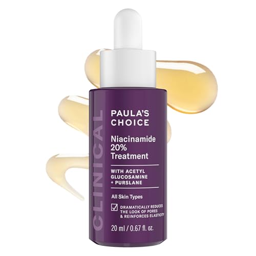 Paula's Choice CLINICAL 20% Niacinamide Vitamin B3 Concentrated Face Serum, Anti-Aging Serum for Face, Treatment for Discoloration & Minimizing Large Beauty and Personal Care Paula's Choice Default Title