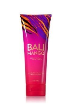 Bath & Body Works Bali Mango Triple Moisture Body Cream 8 Oz - Juicy Tropical Mango Hydration Beauty & Personal Care Bath & Body Works