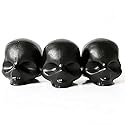 Rebels Refinery 3-Piece Skull-Shaped Lip Balm Bundle - Black - Mint, Vanilla & Passion Fruit Beauty & Personal Care REBELS REFINERY
