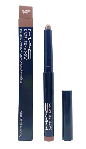 MAC Dazzleshadow Eye Shadow Stick - Subliminal Spark (silver pearl) .05 Oz / 1.6 g