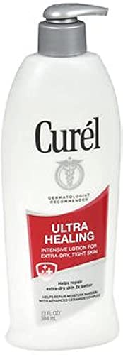 Curel Ultra Healing Lotion For Extra Dry Skin 13 oz (Pack of 5) Beauty & Personal Care Curel