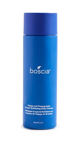 boscia Papaya & Pomegranate Enzyme Exfoliating Body Cleanser - Vegan, Cruelty-Free, Natural & Clean Skin Care - Body Cleanser Gel - For All Skin Types Beauty & Personal Care BOSCIA