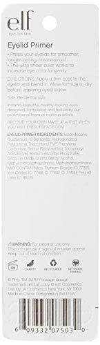 e.l.f. Eyelid Primer, Pearl, 0.17 Ounce Beauty & Personal Care e.l.f.