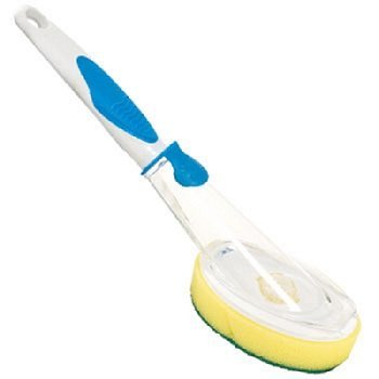 Scrub Buddies Scrub Sponge with Soap-Dispensing Handle Beauty and Personal Care Scrub Buddies