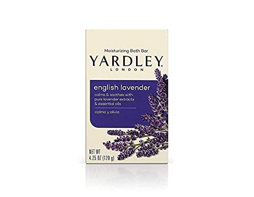 Yardley London English Lavender 4 Bar 4.25 oz (Packaging may vary) Beauty & Personal Care Yardley