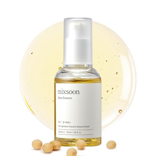 mixsoon Bean Essence Korean Skin Care, Gentle AHA Exfoliating Essence for Glass Skin Glow, Hydrating Face Serum with Fermented Bean, Smooth Skin, 50ml Beauty and Personal Care mixsoon Default Title