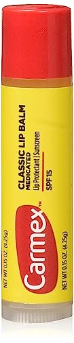 Carmex Classic Lip Balm, Lip Protectant Sunscreen SPF 15, 0.15 Oz Beauty and Personal Care Carmex