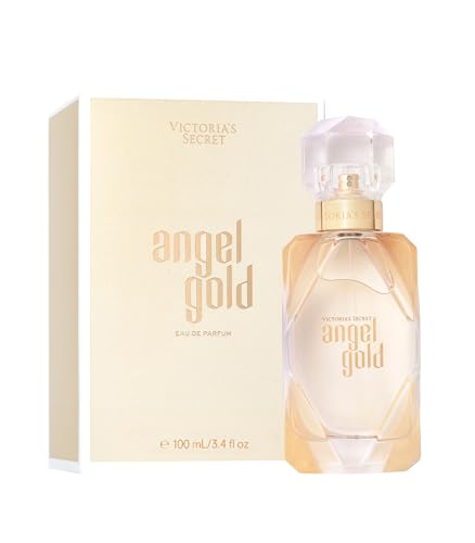 Victoria's Secret Angel Gold Eau de Parfum, Notes of Sparkling Bergamot, Gardenia & Musk, Perfumes for Women (3.4 oz) Beauty & Personal Care Victoria's Secret