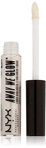 NYX Professional Makeup Away We Glow Liquid Highlighter, Moon Glow, 0.22 Fluid Ounce