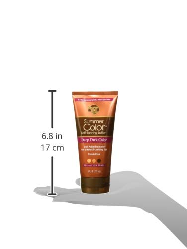 Banana Boat Summer Color Self Tanning Lotion 6oz – Sunless Tanner for All Skin Tones, Deep Dark Gradual Tan, Streak-Free, Long-Lasting Glow Beauty & Personal Care Banana Boat