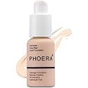 ABRUS PHOERA Full Coverage Foundation, Soft Matte, Oil Control Concealer, Foundation Makeup Flawless Cream Smooth Long Lasting 24HR Waterproof Beauty & Personal Care ABRUS