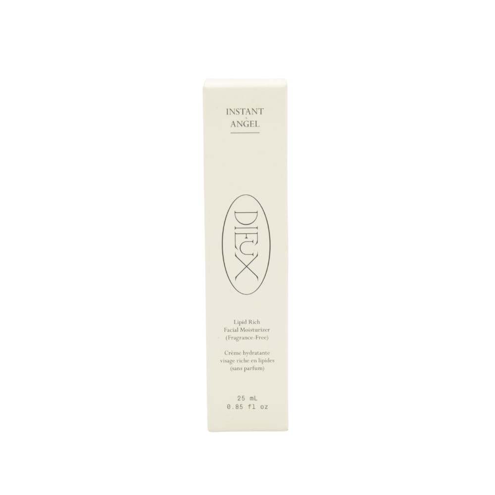 Dieux Mini Instant Angel Lipid & Peptide-Rich Moisturizer + Barrier Repair - 0.85 oz/25 mL Hydrating Cream for Fine Lines & Radiance