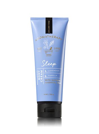 Bath & Body Works - Aromatherapy -Sleep - Lavender Vanilla - Bundle - Body Wash & Foam Bath 10oz. & Body Cream 8 oz Beauty & Personal Care Bath & Body Works