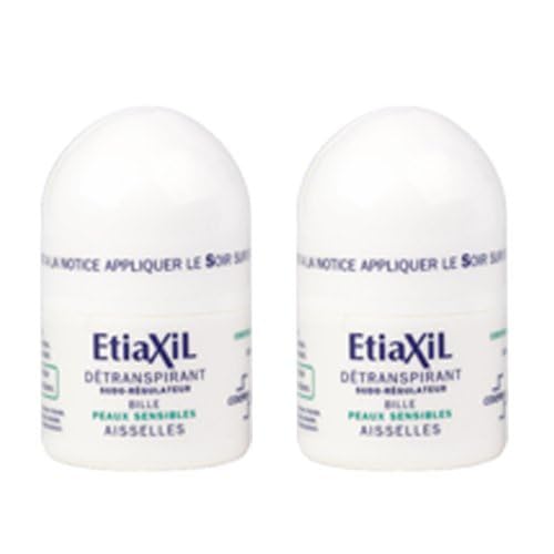 ETIAXIL UNPERSPIRANT ROLL-ON TREATMENT FOR ARMPITS SENSITIVE SKINS 15ML PACK OF 2PCS Beauty and Personal Care Etiaxil