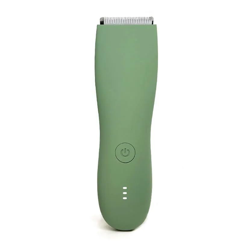 QDKVTNDJZ Body Pubic Hair Trimmer for Men, Electric Groin, Waterproof Groomer with Replaceable Ceramic Blade Beauty and Personal Care QDKVTNDJZ