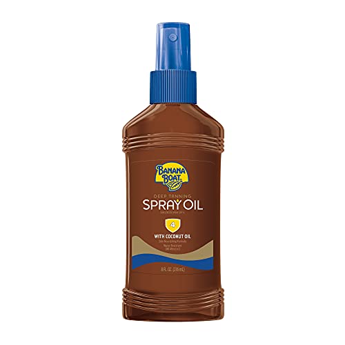 Banana Boat Deep Tanning Spray SPF 4, 8 Ounces Each, (Value Pack of 9) Beauty & Personal Care Banana Boat