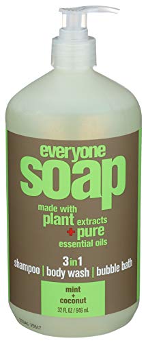 EO Products Natural Everyone Hand Soap Liquid, Mint and Coconut, 32 Ounce Beauty & Personal Care EO