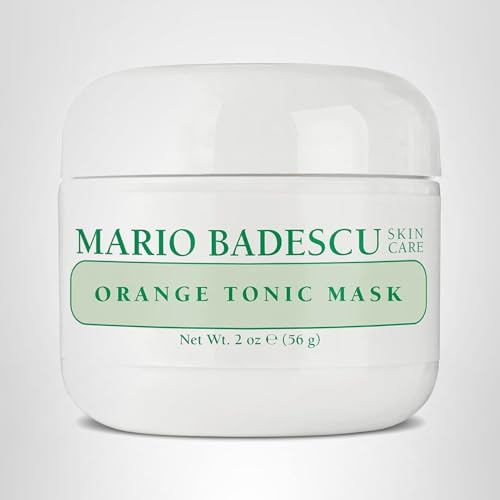Mario Badescu Orange Tonic Mask for Combination, Oily, Sensitive Skin, Face Mask with Kaolin Clay & AHAs That Deeply Cleanses Pores, Reduces Excess Beauty & Personal Care Mario Badescu