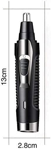 Hair Trimmer Ear and Nose Hair Trimmer Clipper, Professional Painless Facial Hair Trimmer for Men & Women, Rechargeable Beauty and Personal Care QERMXYRI