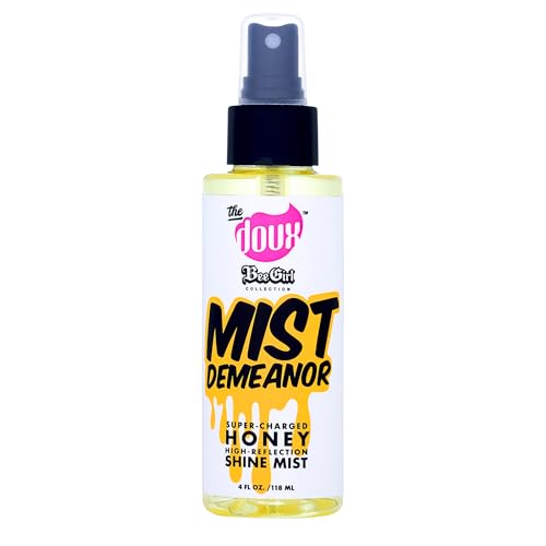 The Doux - MIST DEMEANOR Honey Shine Mist - Hair Mist for Shine - Resists Humidity and Provides Heat Protection - Finishing Spray Hair Product Beauty & Personal Care The Doux
