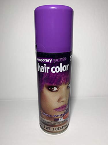 Easy to use Temporary Hair Color - Spray On, Shampoo Out (Purple) Beauty & Personal Care Goodmark