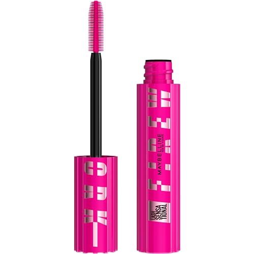 Maybelline Lash Sensational Firework Washable Mascara, Lengthening & Volumizing Mascara for up to 24HR wear, Very Black, 1 Count Beauty and Personal Care MAYBELLINE Default Title