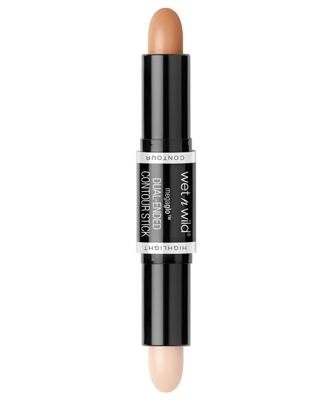 wet n wild MegaGlo Dual-Ended Contour Stick Medium/Tan, Cruelty-Free Beauty & Personal Care wet n wild