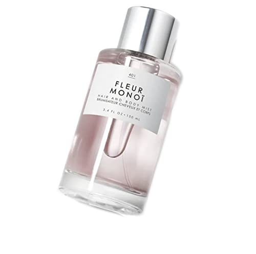 Gourmand Fleur Monoi Hair + Body Mist 3.4 Fl.Oz! Blend Of Gardenia, Coconut & Neroli! Perfumed Hair & Body Mist For All Day Long-Lasting Freshness! Beauty & Personal Care Gourmand