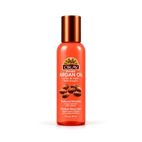 Okay | Argan Oil | For Hair and Skin | Restores Damaged Hair | Protects & Heals Skin | Paraben Free | 2 Ounce Beauty & Personal Care OKAY