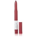 Maybelline Super Stay Ink Crayon Lipstick Makeup, Precision Tip Matte Lip Crayon with Built-in Sharpener, Longwear Up To 8Hrs, Accept A Dare, Wine Beauty & Personal Care MAYBELLINE