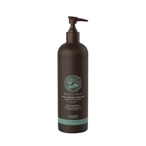 Tweak’d by Nature - Restore Bamboo-Green Tea Hydrating Leave In Hair Treatment, Strengthening Hair Serum, Invigorating Green Tea, Bamboo, and Coconut Beauty and Personal Care Tweak'd by Nature