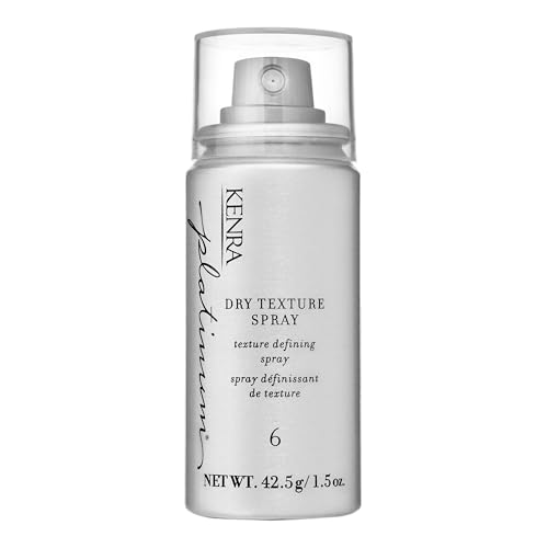 Kenra Platinum Dry Texture Spray 6 | Texture Defining Styler | Increases Texture & Fullness | Absorbs Oils & Impurities | Ultra-Lightweight